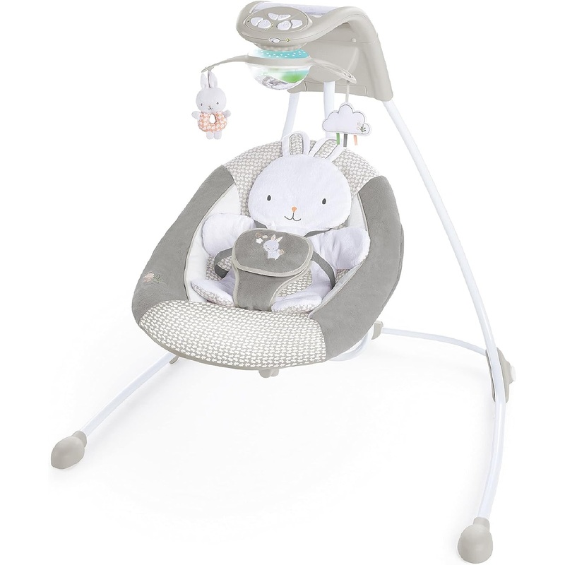 InLighten Soothing Swing Twinkle Tails Bunny - Play & Learn Toddler Shop